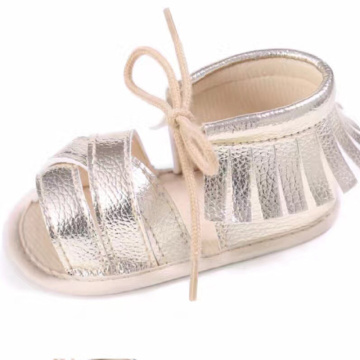 atacado criança infantil bebê meninas sandálias soft sloe tassel berço sapatos